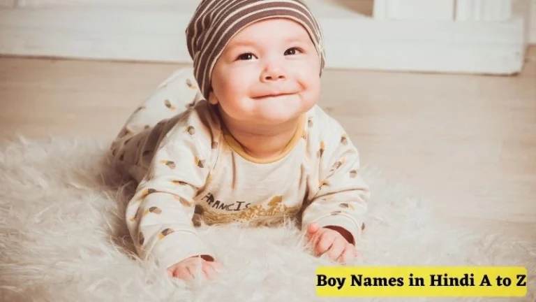 Boy Names in Hindi A to Z